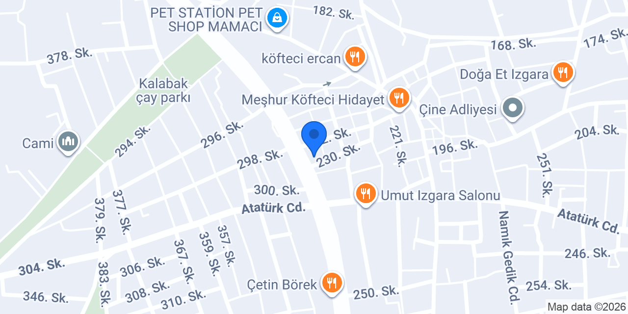 Korkut İnşaat konumu