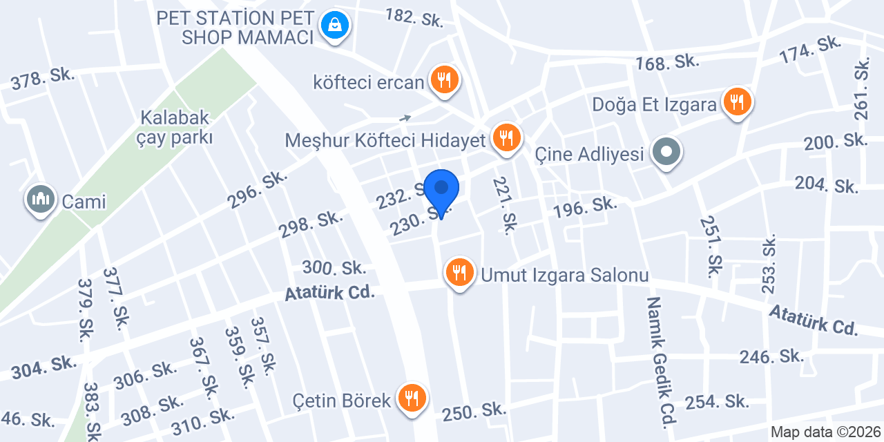 yasin dünar kuaför konumu