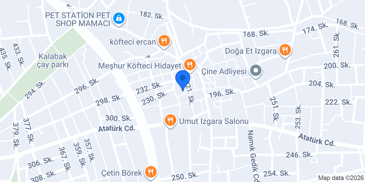 Zoroğlu Çine konumu