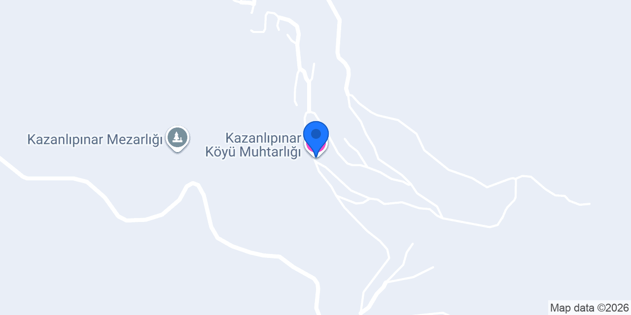 Kazanlıpınar Köyü Muhtarlığı konumu
