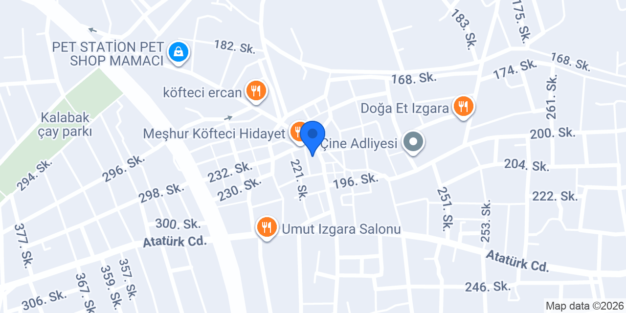 Fırtına kasap ızgara salonu konumu
