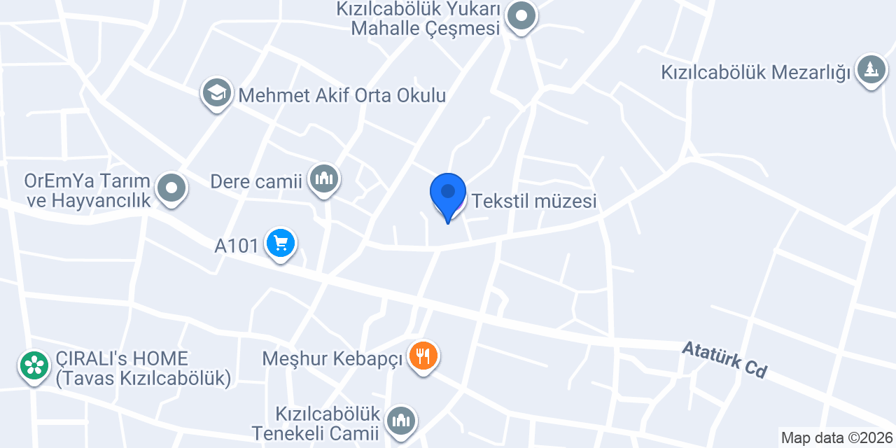 Kızılcabölük talebe yurdu konumu