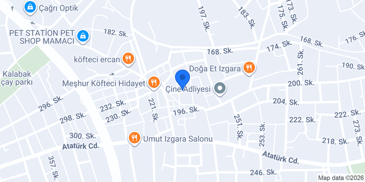 Hüner börek konumu