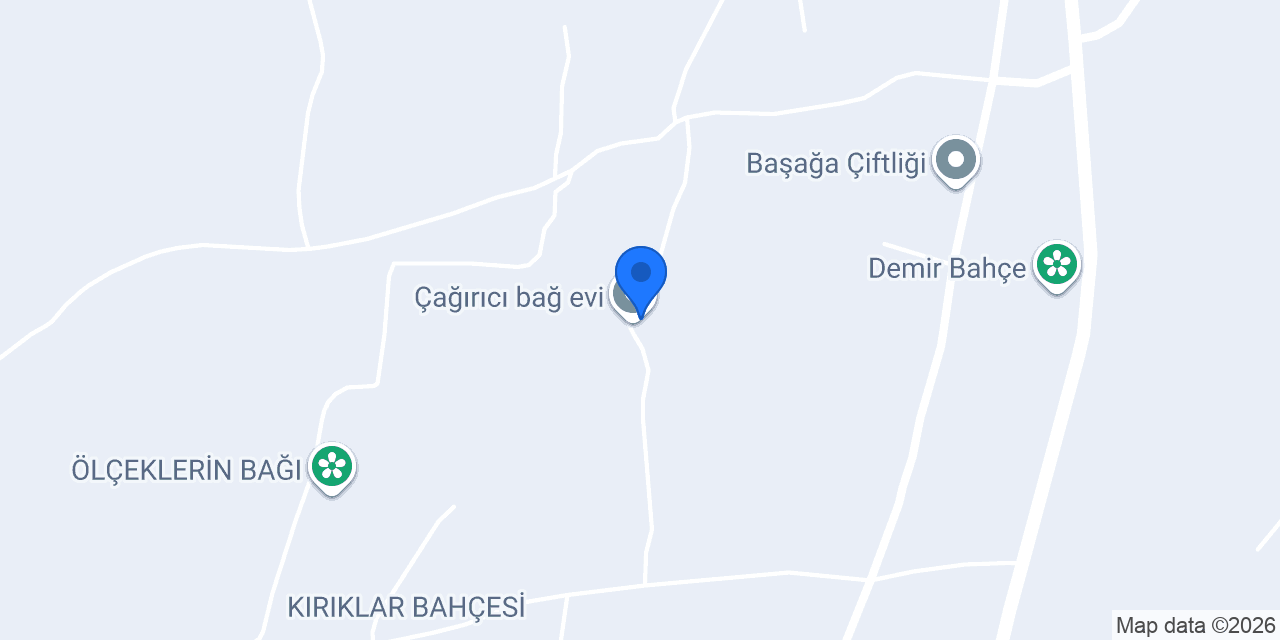 Çağırıcı bağ evi konumu