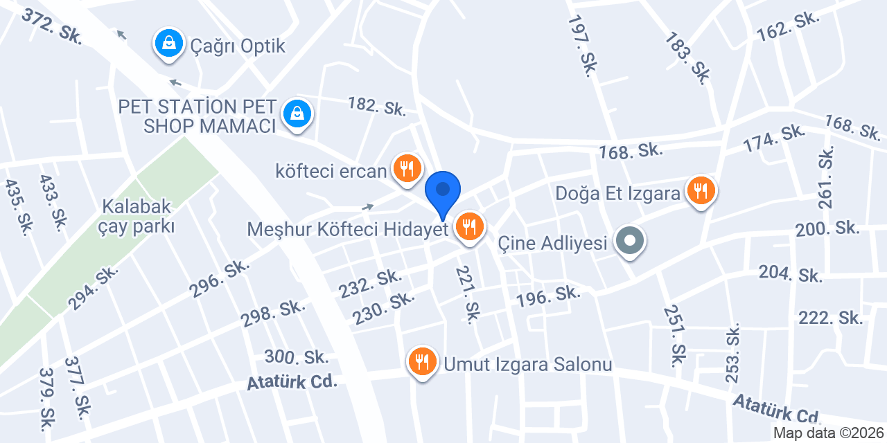 Köfteci Osman Işık konumu