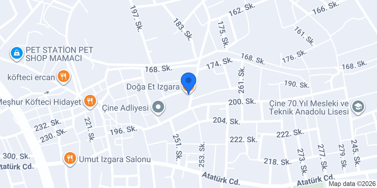 Doğa Et Izgara konumu
