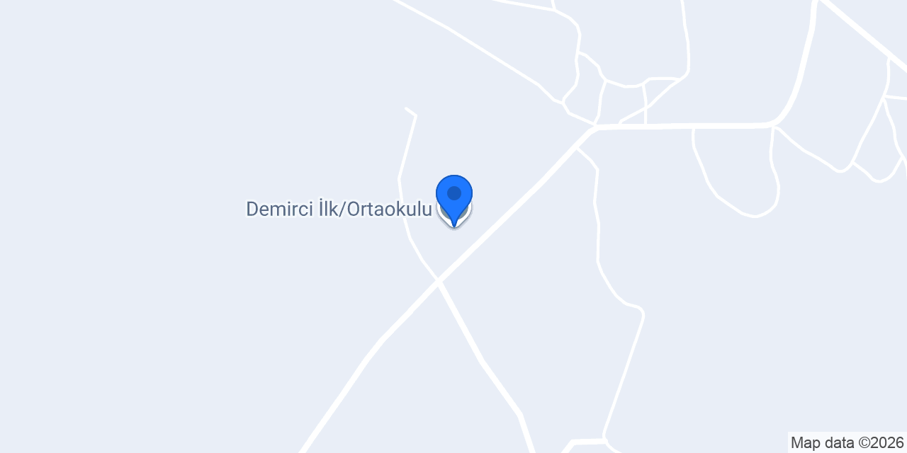 Demirci İlk/Ortaokulu konumu