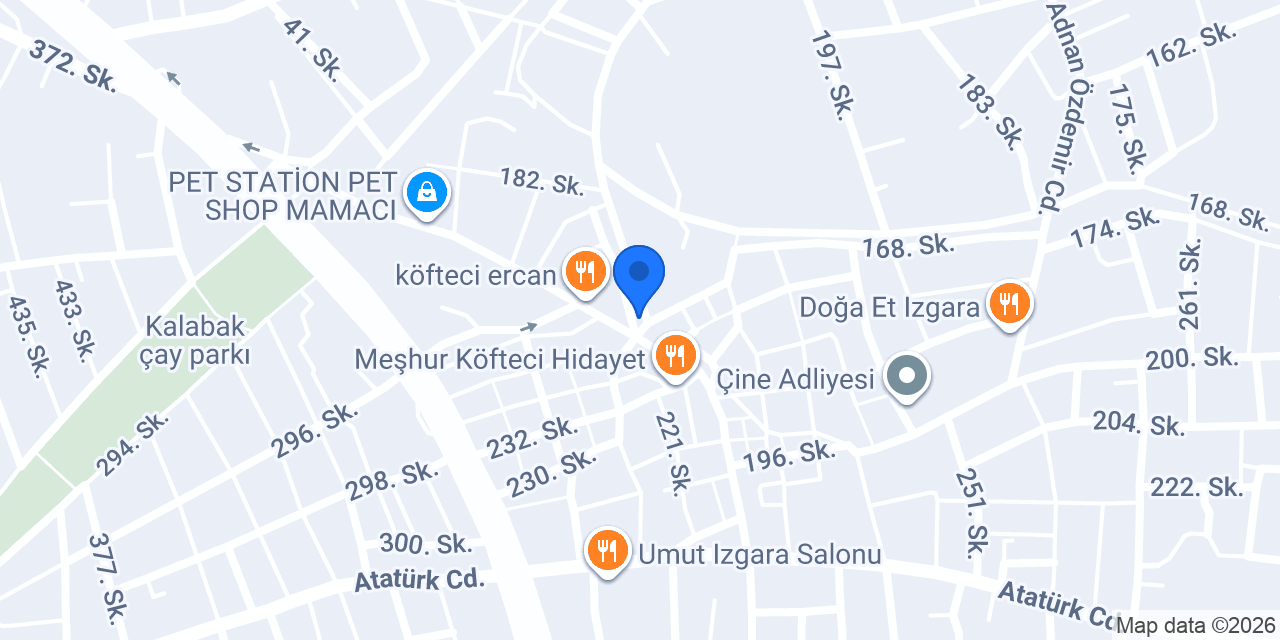 Lüks Ekmek Fırını konumu