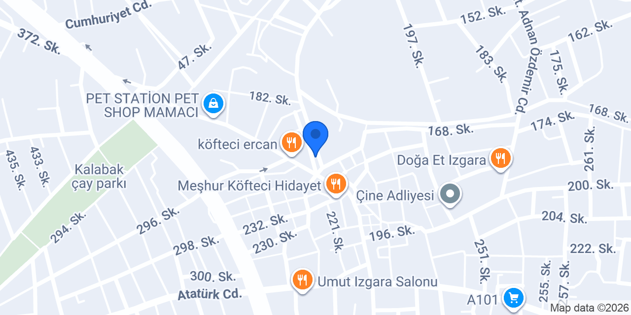 Gürsel Veteriner Hekim konumu