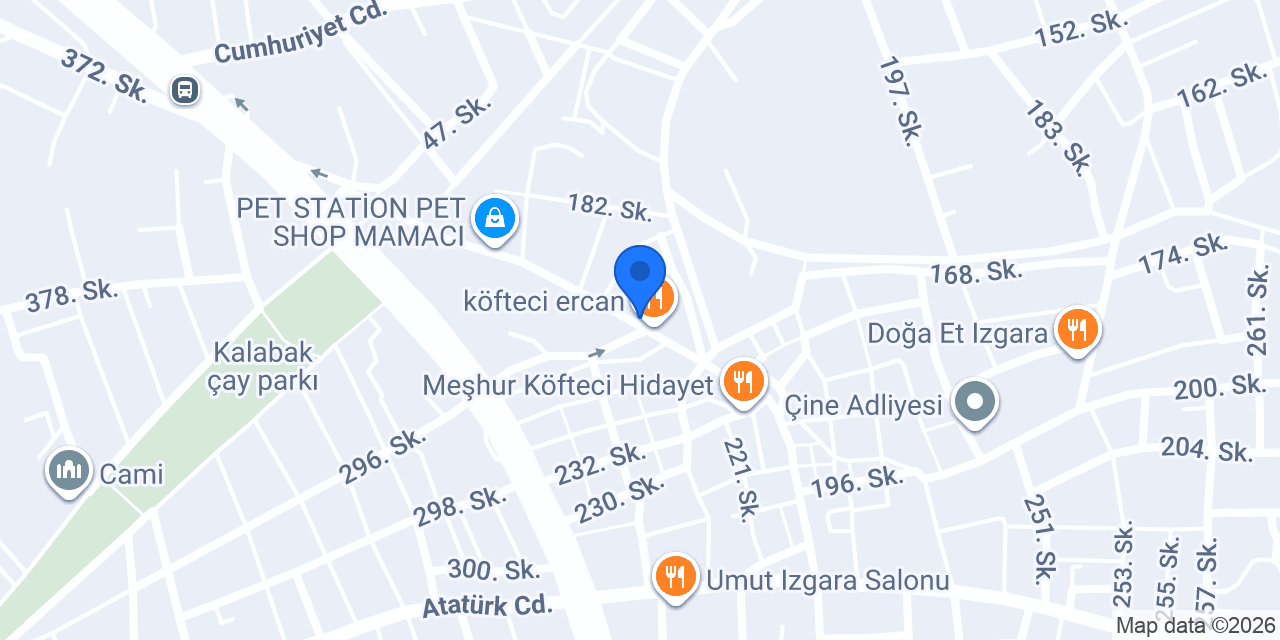 Çine Unlu Mamülleri konumu