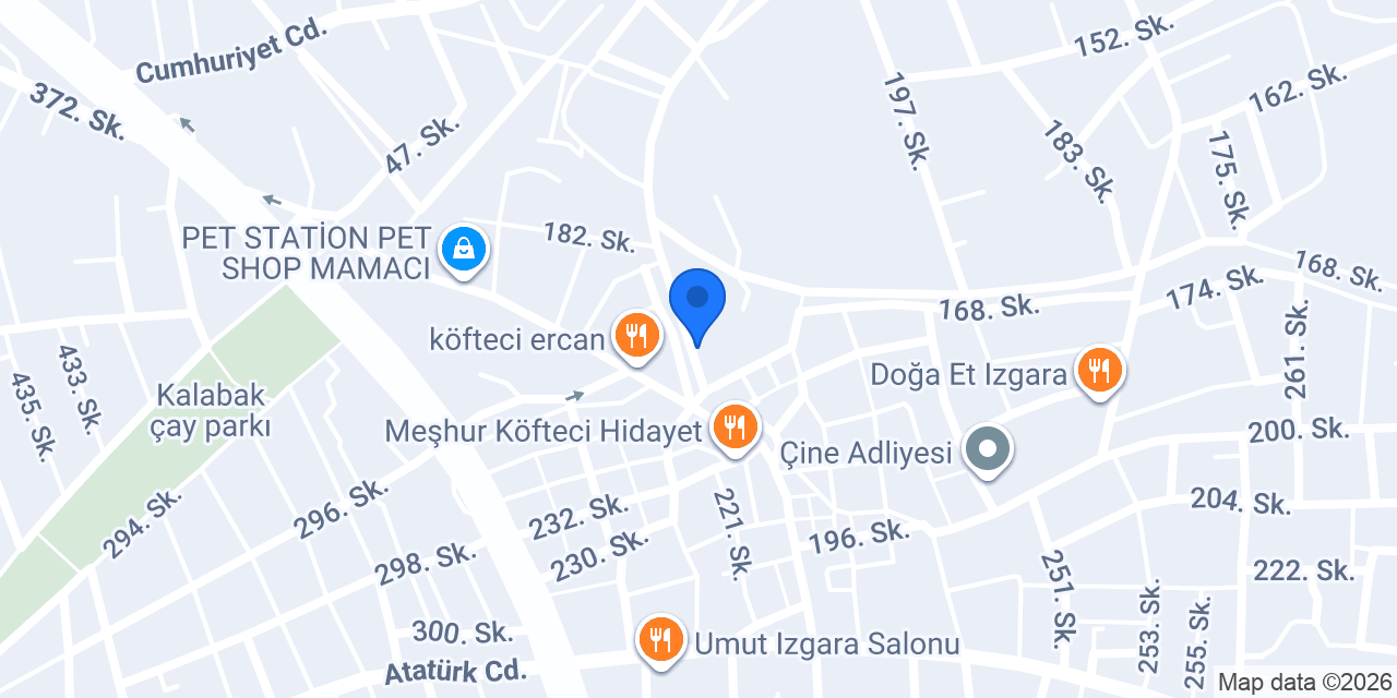 DEMİR KASAP ET & ET ÜRÜNLERİ konumu