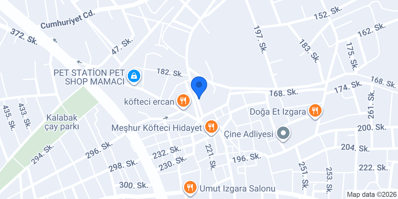 CADDE konumu