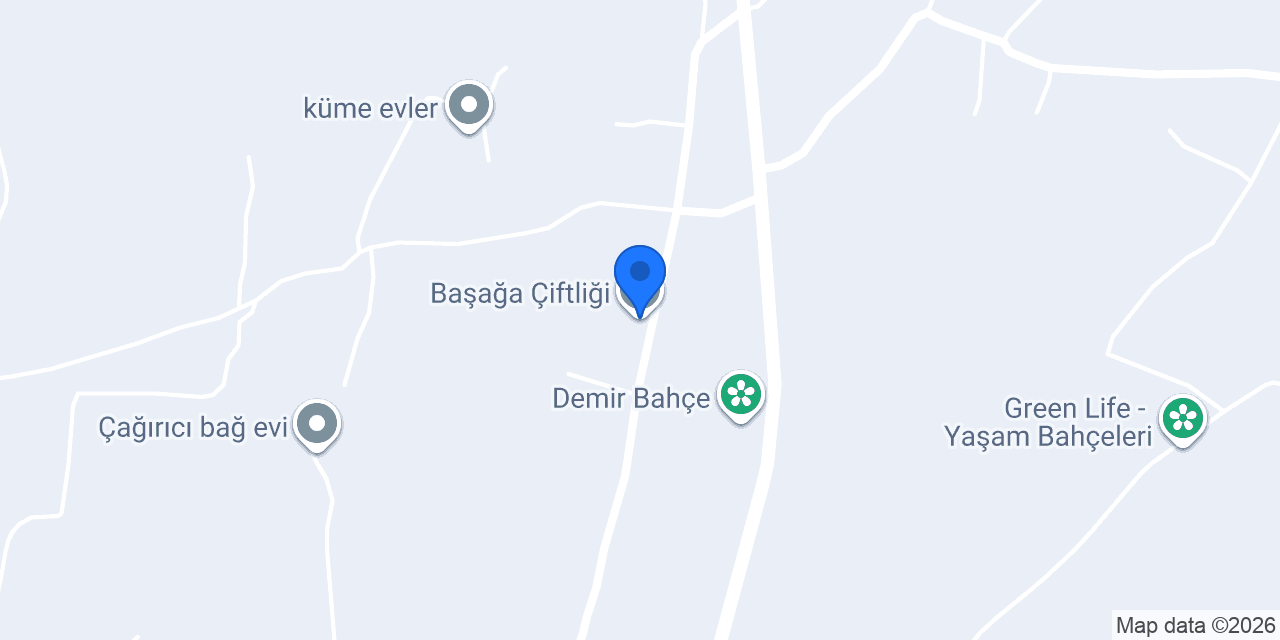 Başağa Çiftliği konumu