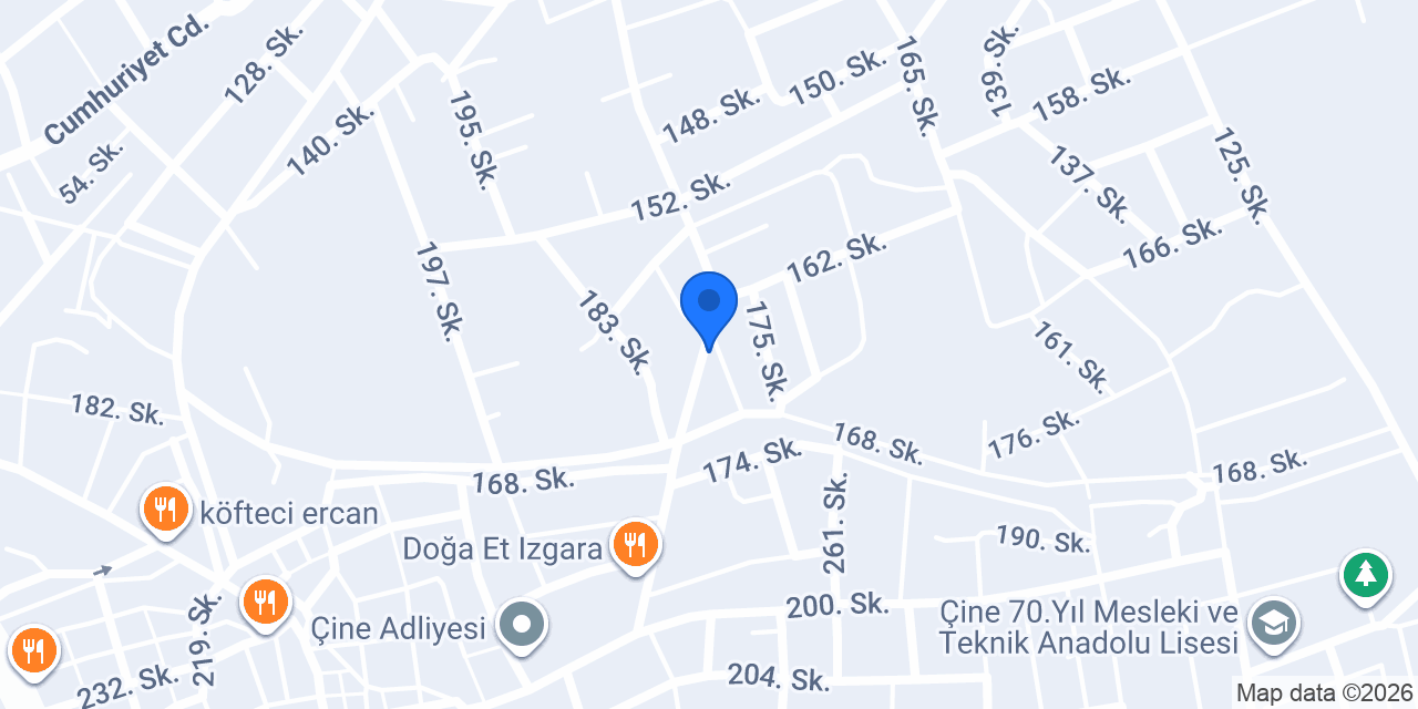Gül Lezzet Evi konumu