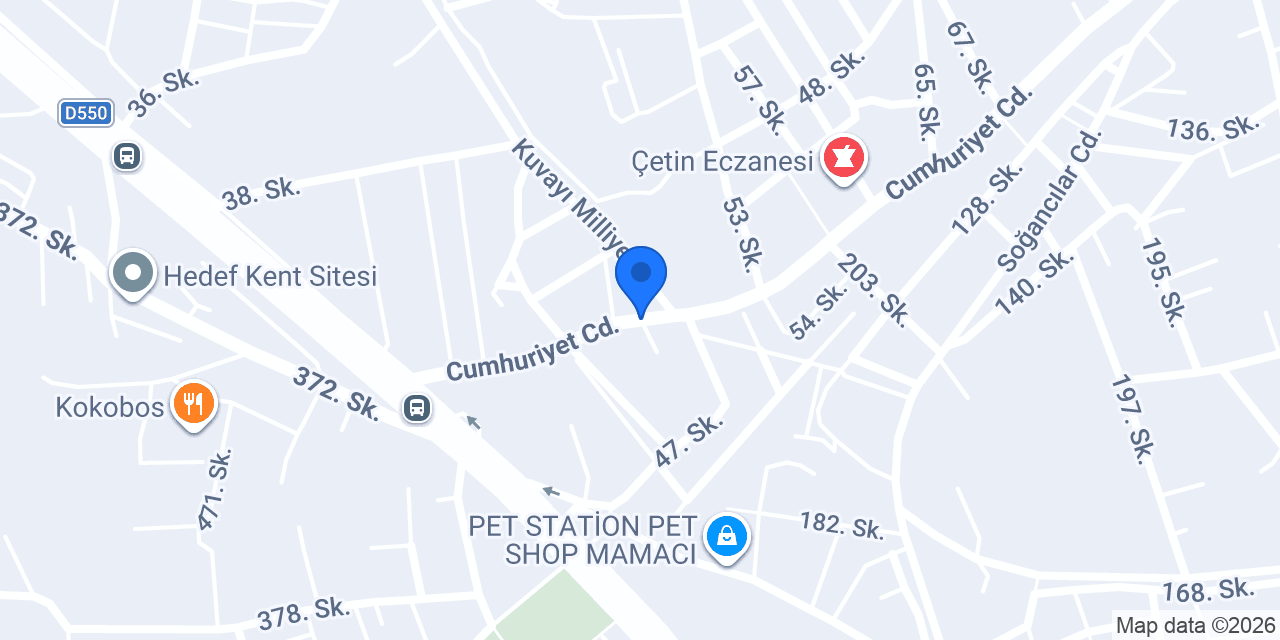 ARITKAN OTO konumu