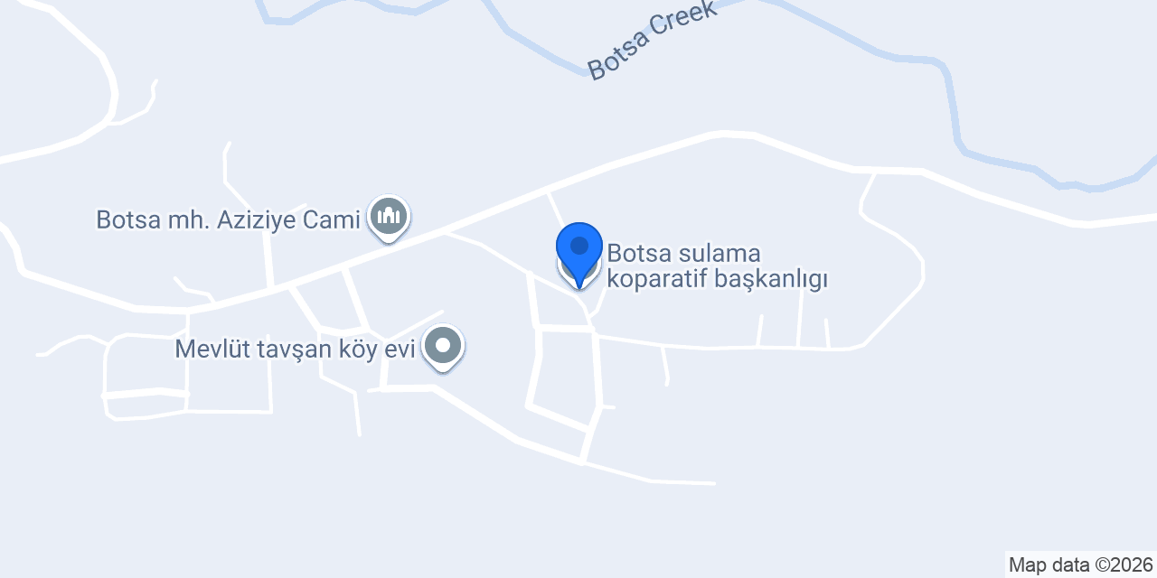 Botsa sulama koparatif başkanlıgı konumu