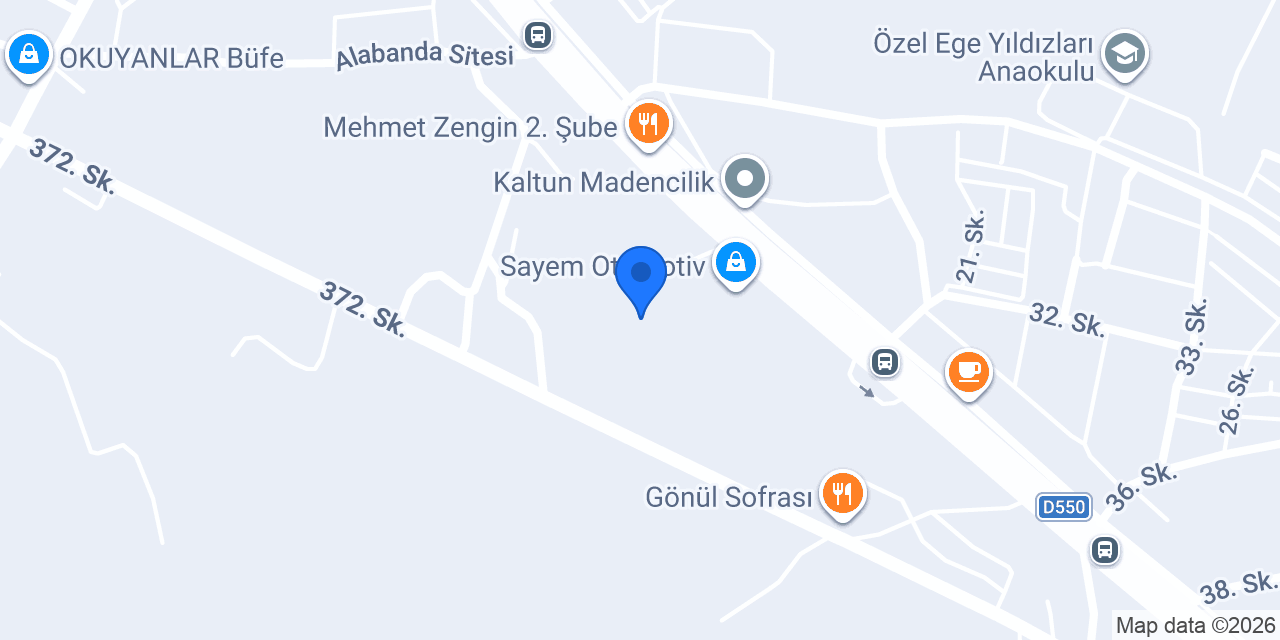 Mert Otomotiv konumu