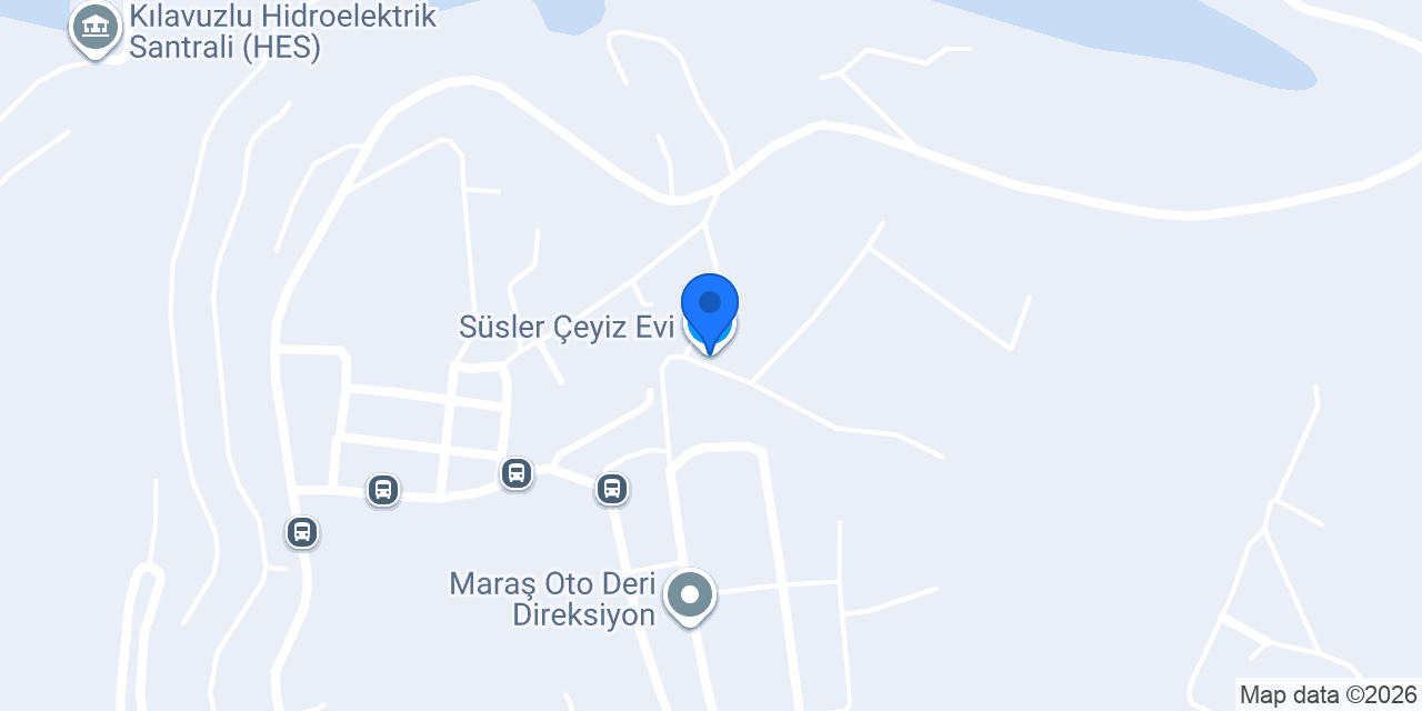 Süsler Çeyiz Evi konumu