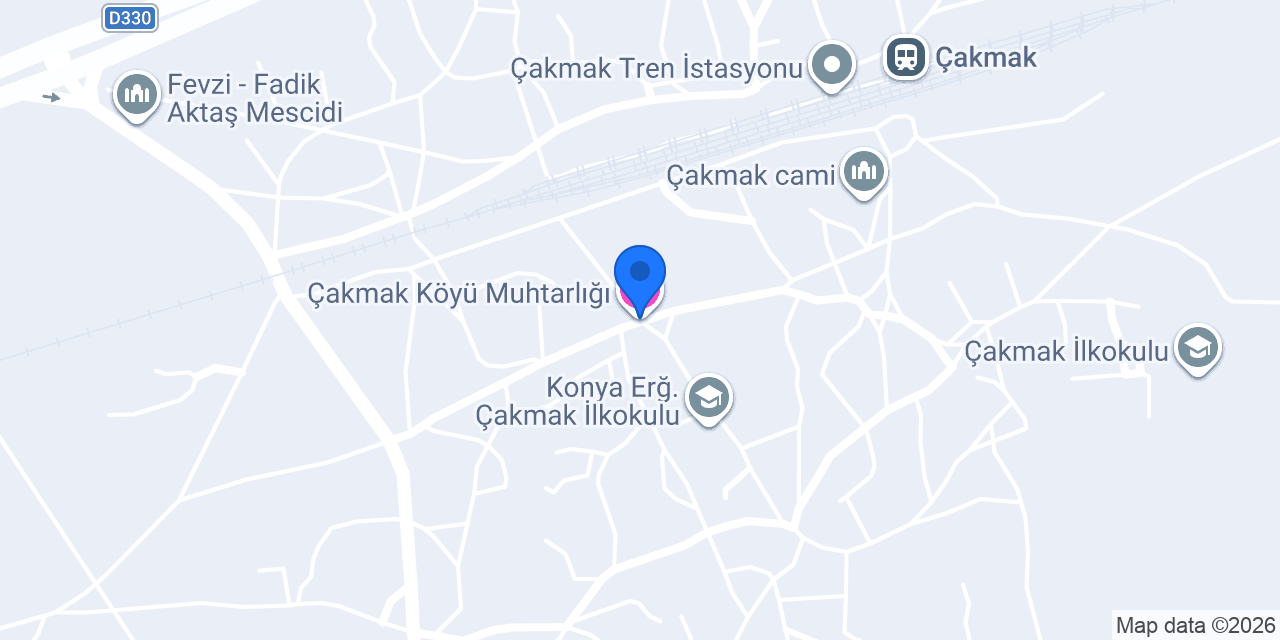 Çakmak Köyü Muhtarlığı konumu
