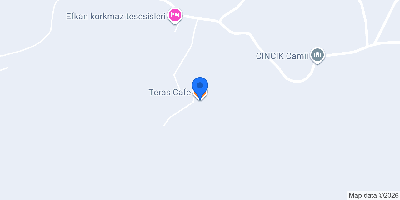 Teras Cafe konumu