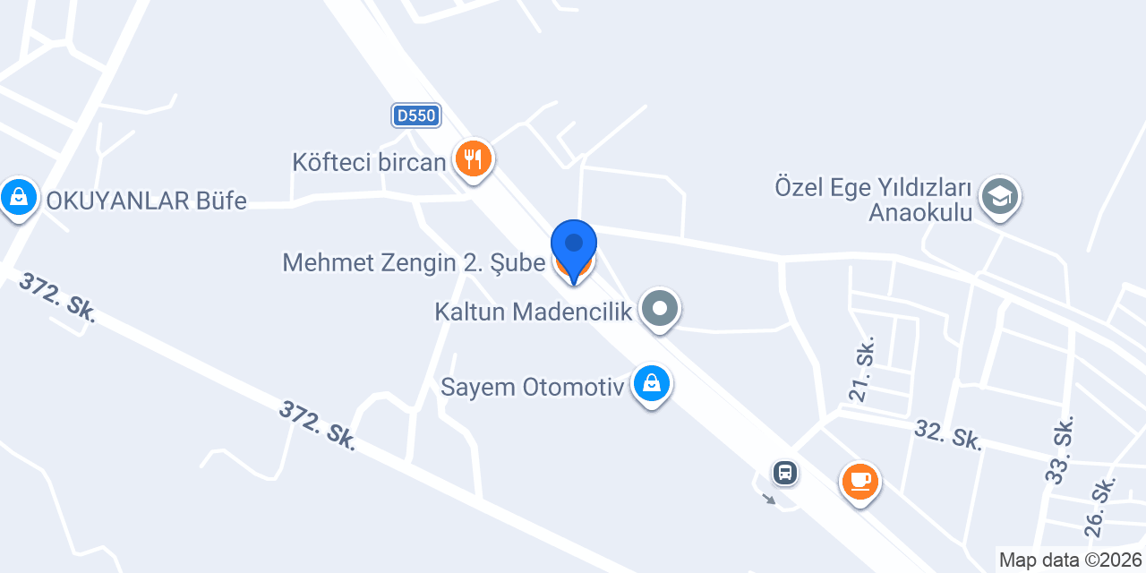 Mehmet Zengin 2. Şube konumu