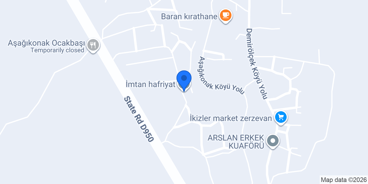 İmtan hafriyat konumu