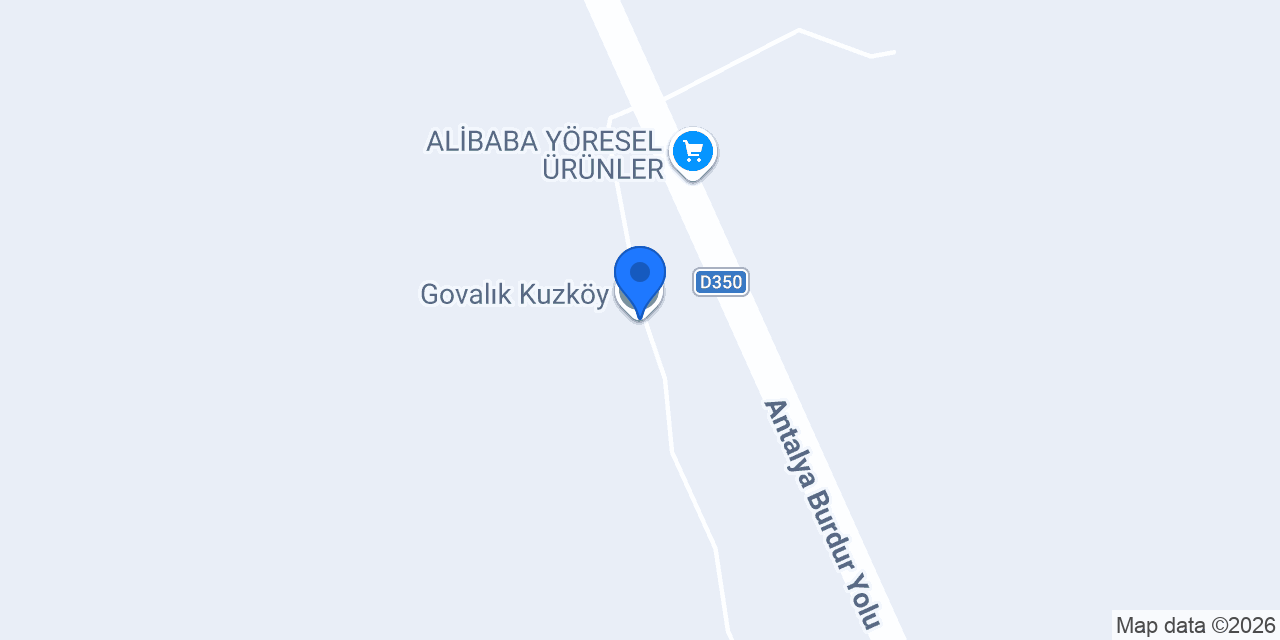 Govalık Kuzköy konumu