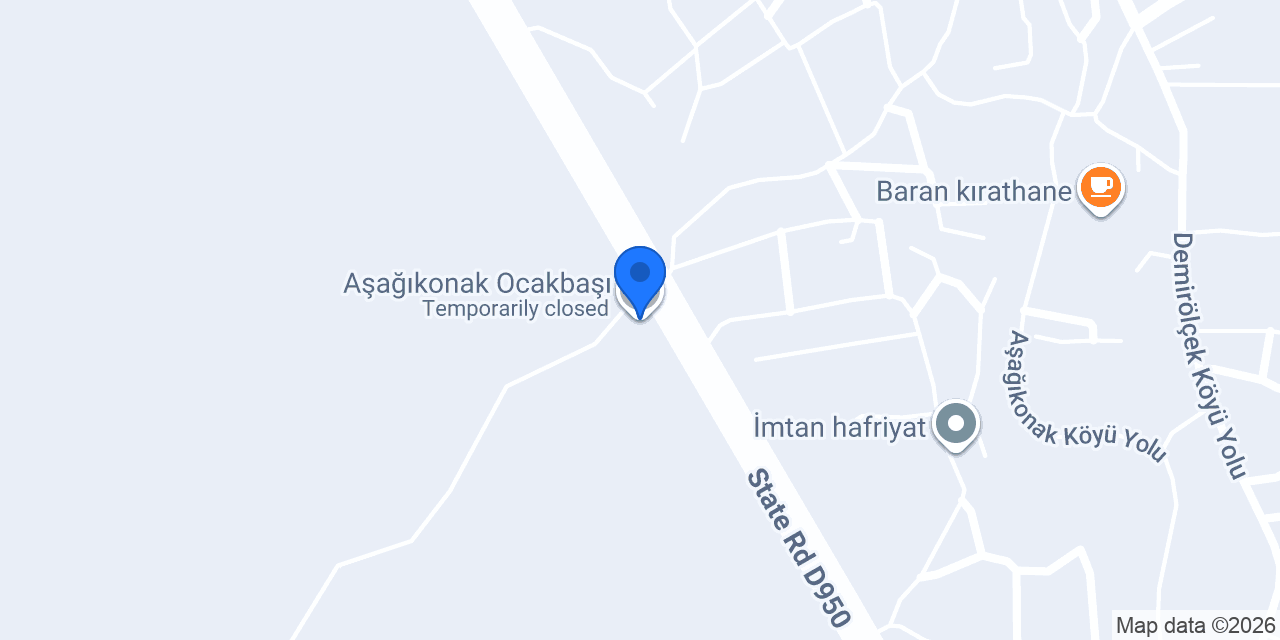 Aşağıkonak Ocakbaşı konumu