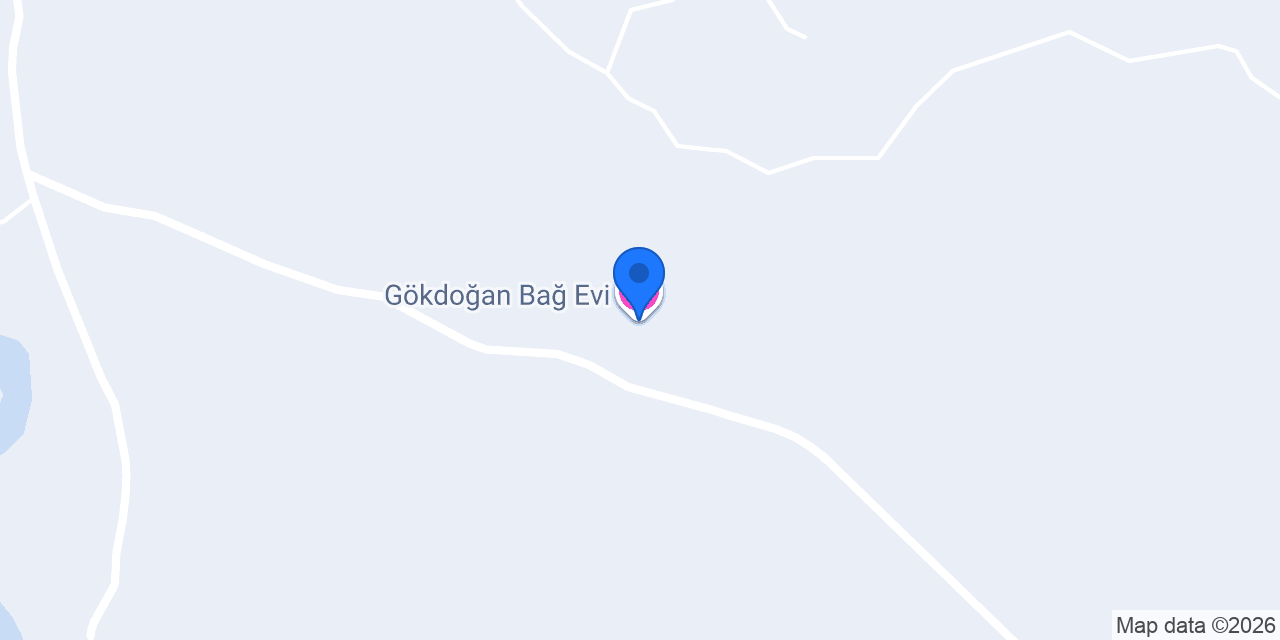 Gökdoğan Bağ Evi konumu