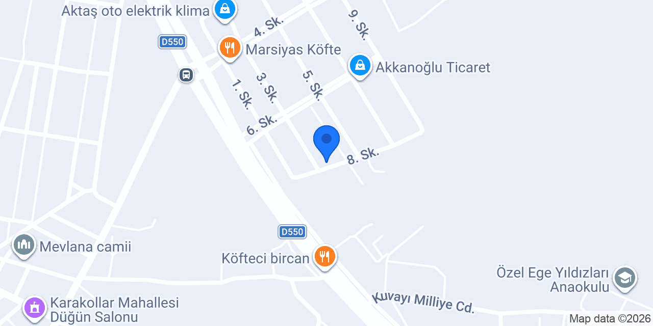 Akmeşe Ağaç Dorama konumu