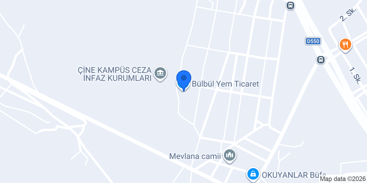 Bülbül Yem Ticaret konumu