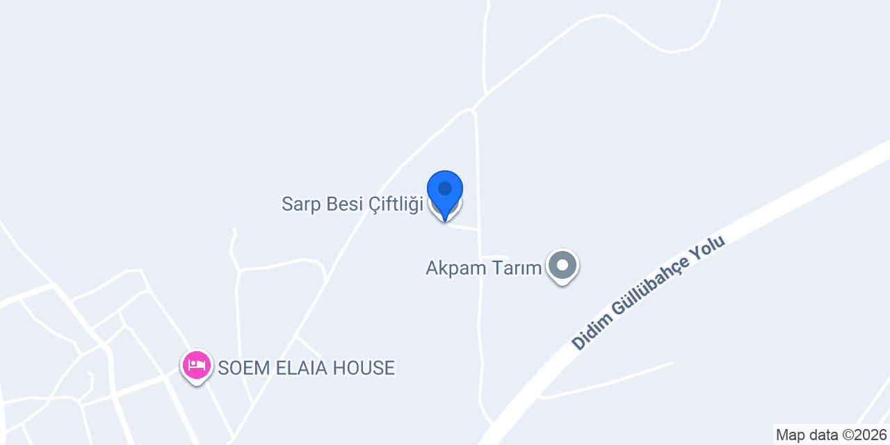 Sarp Besi Çiftliği konumu