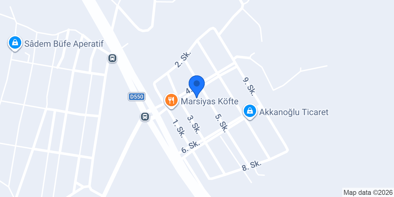 Ersin Ticaret konumu
