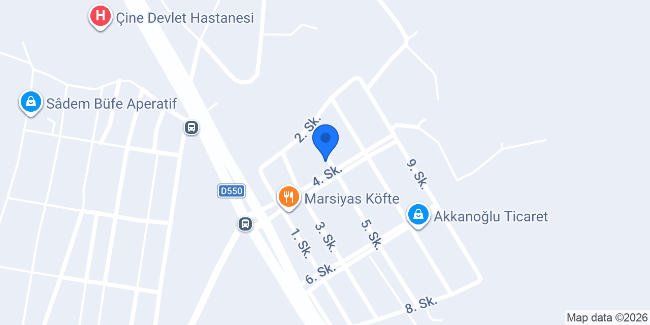Aladağ Ticaret konumu