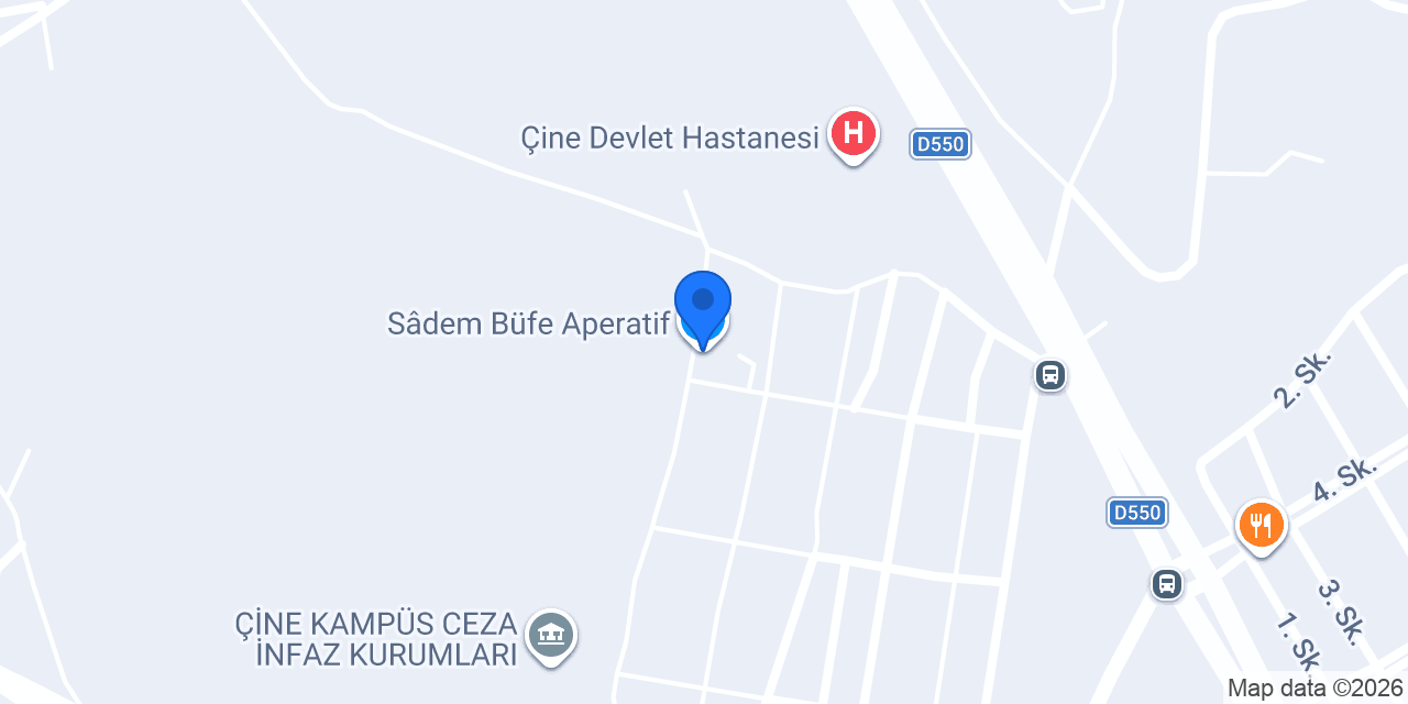 Sâdem Büfe Aperatif konumu
