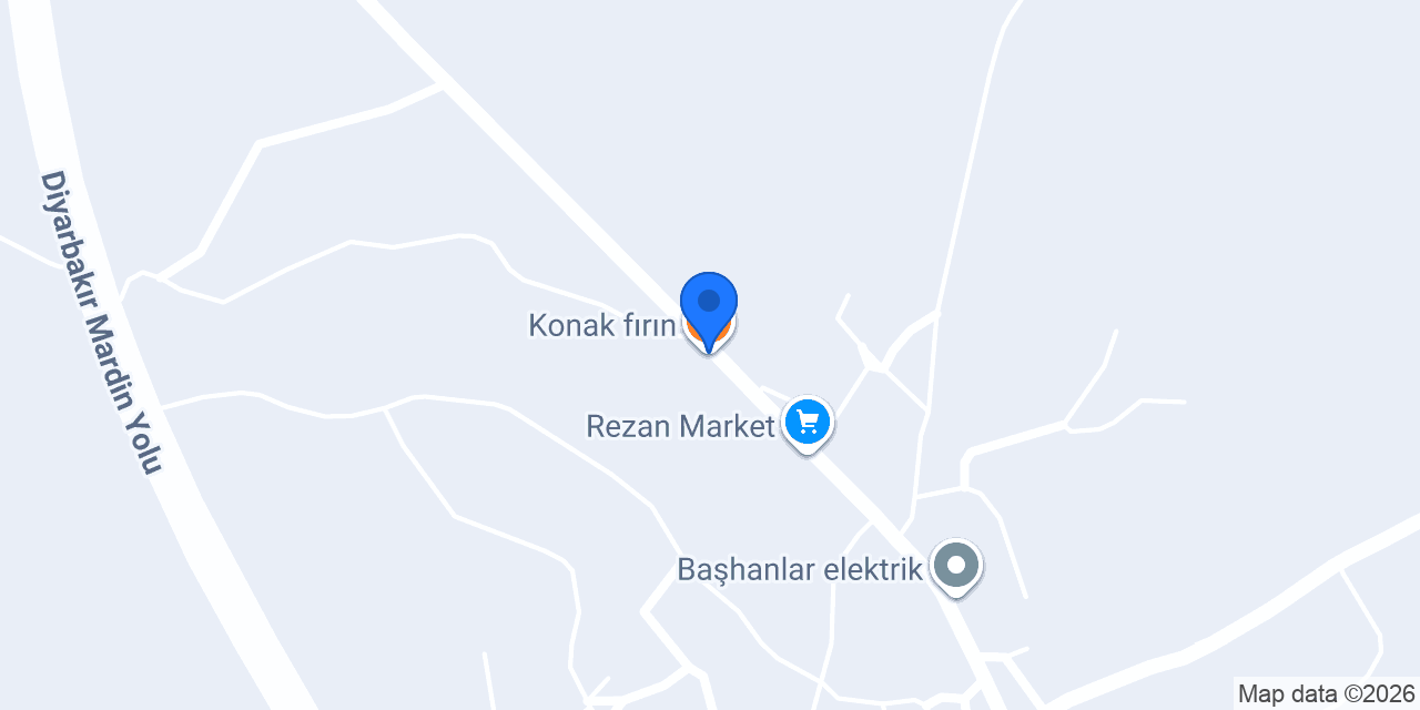 Konak fırın konumu