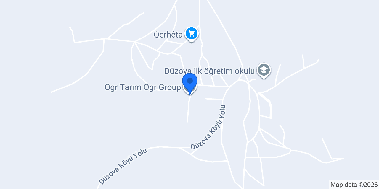 Ogr Tarım Ogr Group konumu