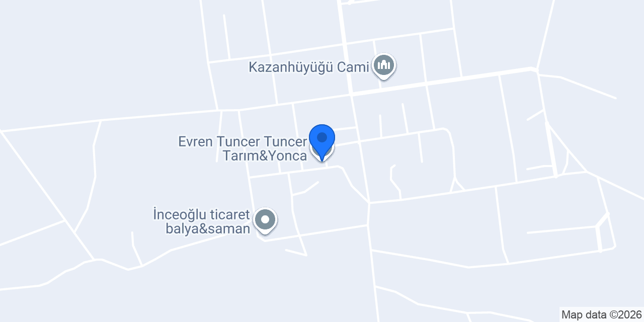 Evren Tuncer Tuncer Tarım&Yonca konumu