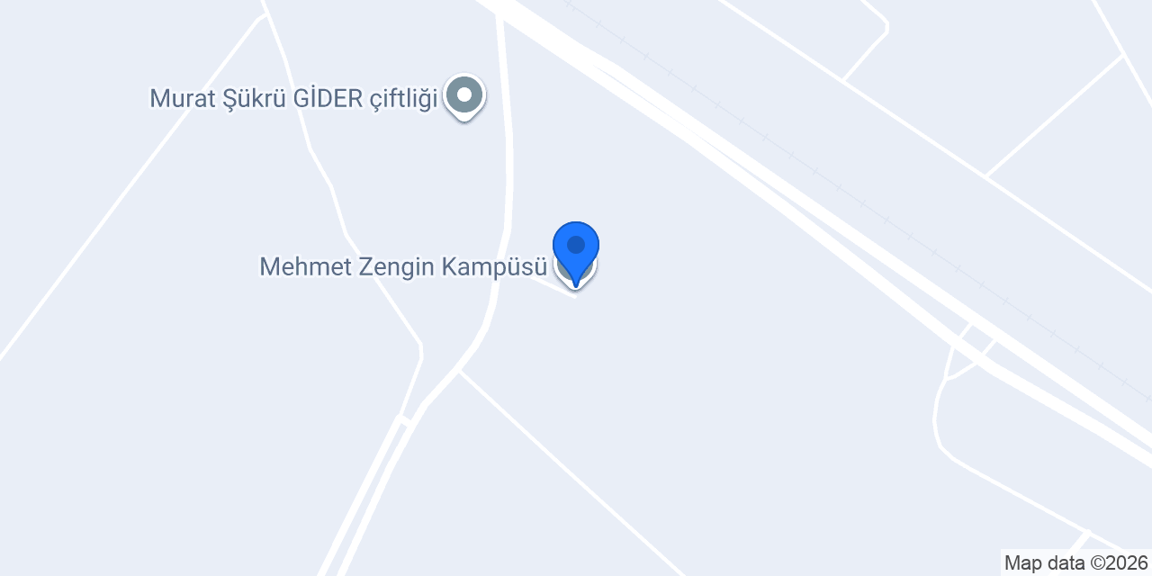 Mehmet Zengin Kampüsü konumu