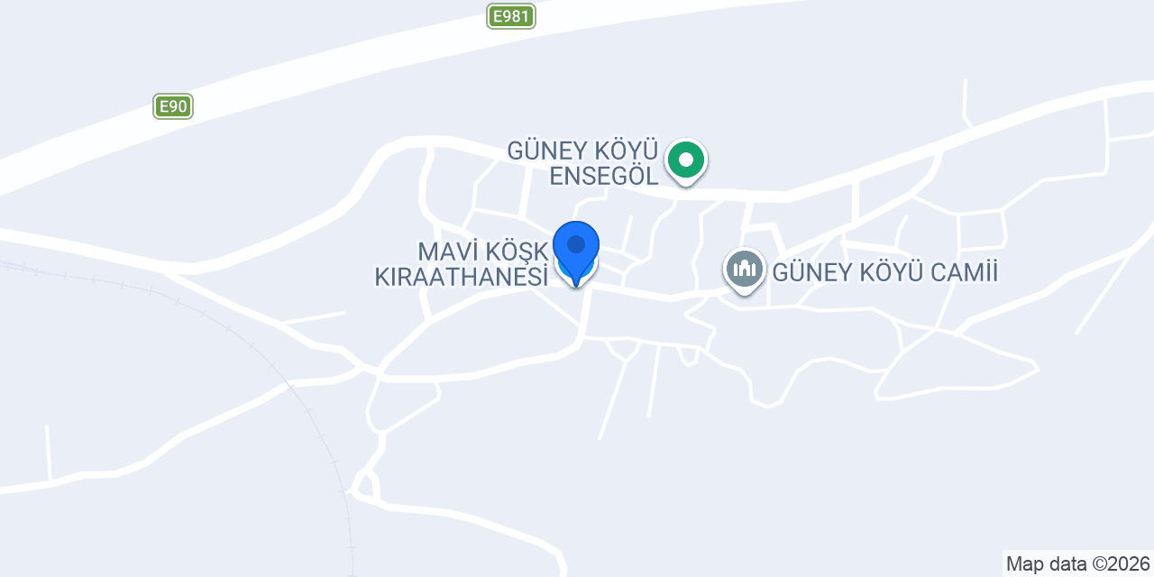 MAVİ KÖŞK KIRAATHANESİ konumu