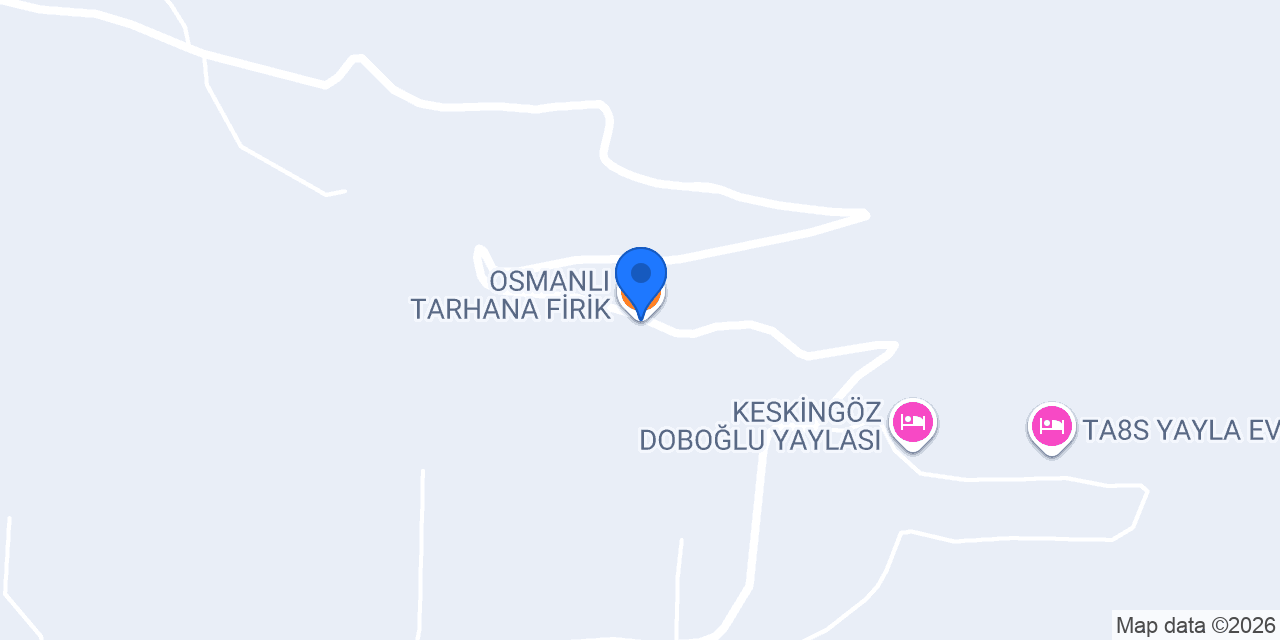 OSMANLI TARHANA FİRİK konumu