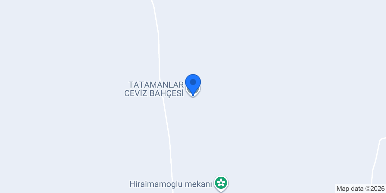 TATAMANLAR CEVİZ BAHÇESİ konumu