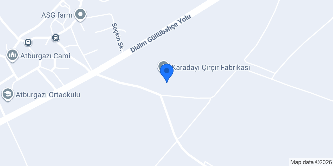 OLGAÇ TARIM ÇIRÇIR FABRİKASI konumu