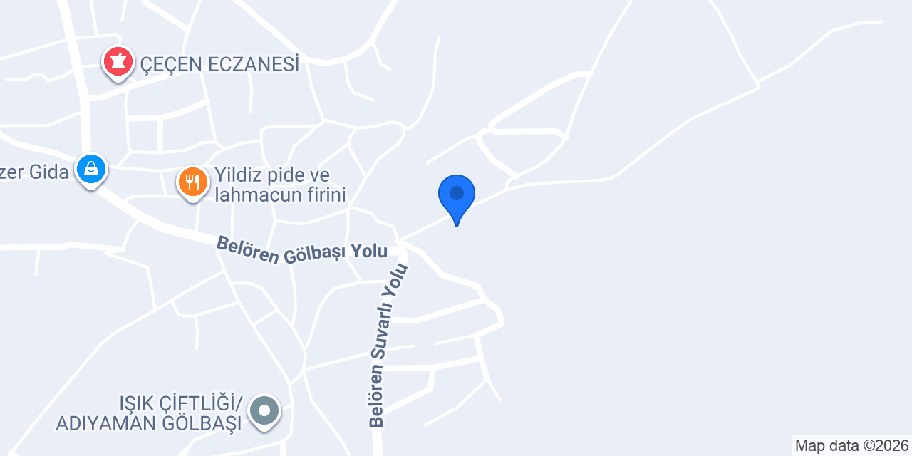 Gölbaşı Belören Lisesi konumu