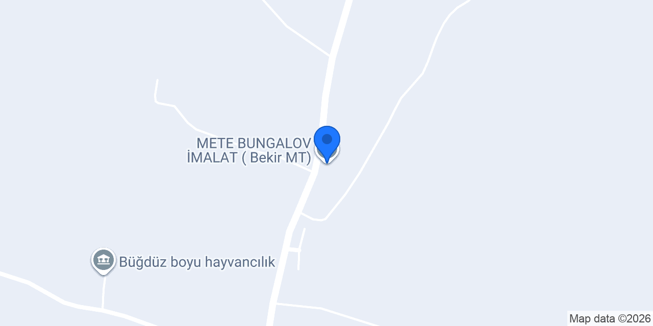 METE BUNGALOV İMALAT ( Bekir MT) konumu