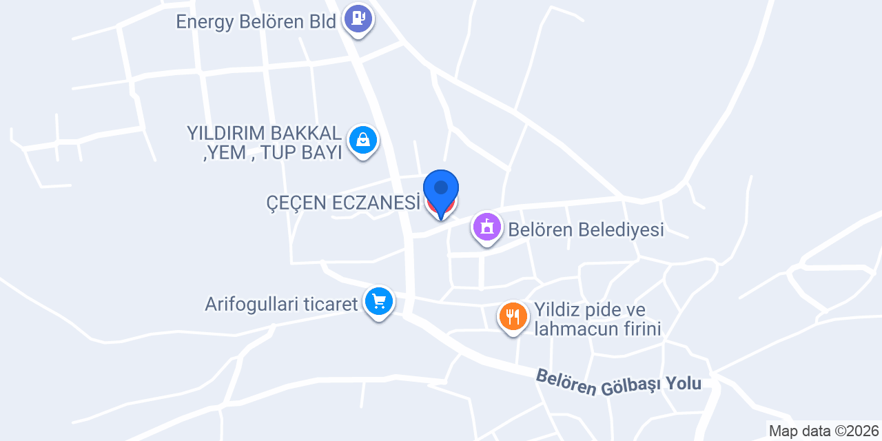 ÇEÇEN ECZANESİ konumu