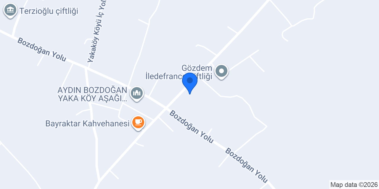 Gözdem iledefrance çiftliği konumu