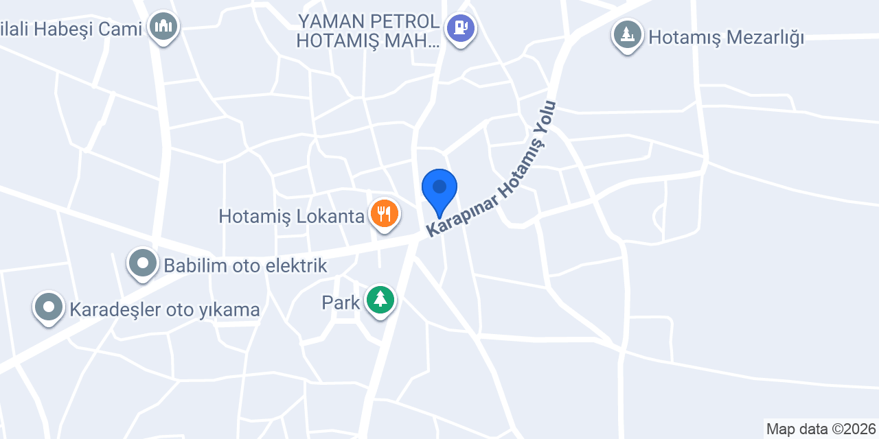 HOROZLAR Tarımsal sulama konumu