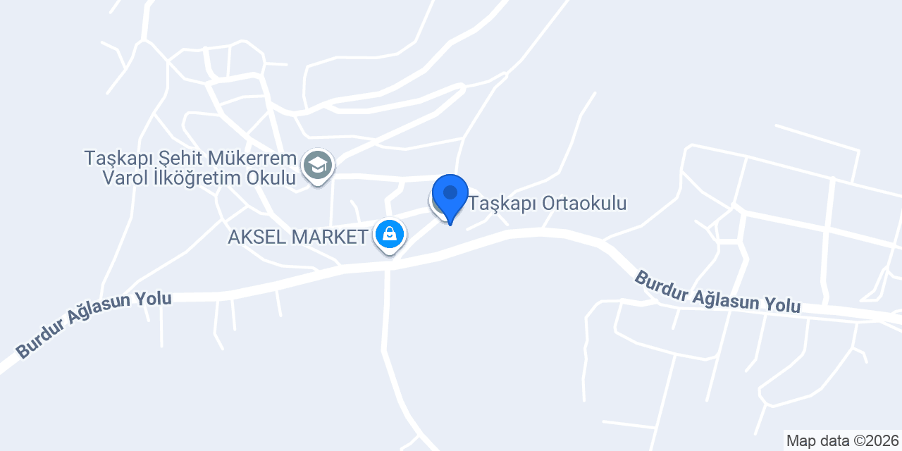 Taşkapı Ortaokulu konumu