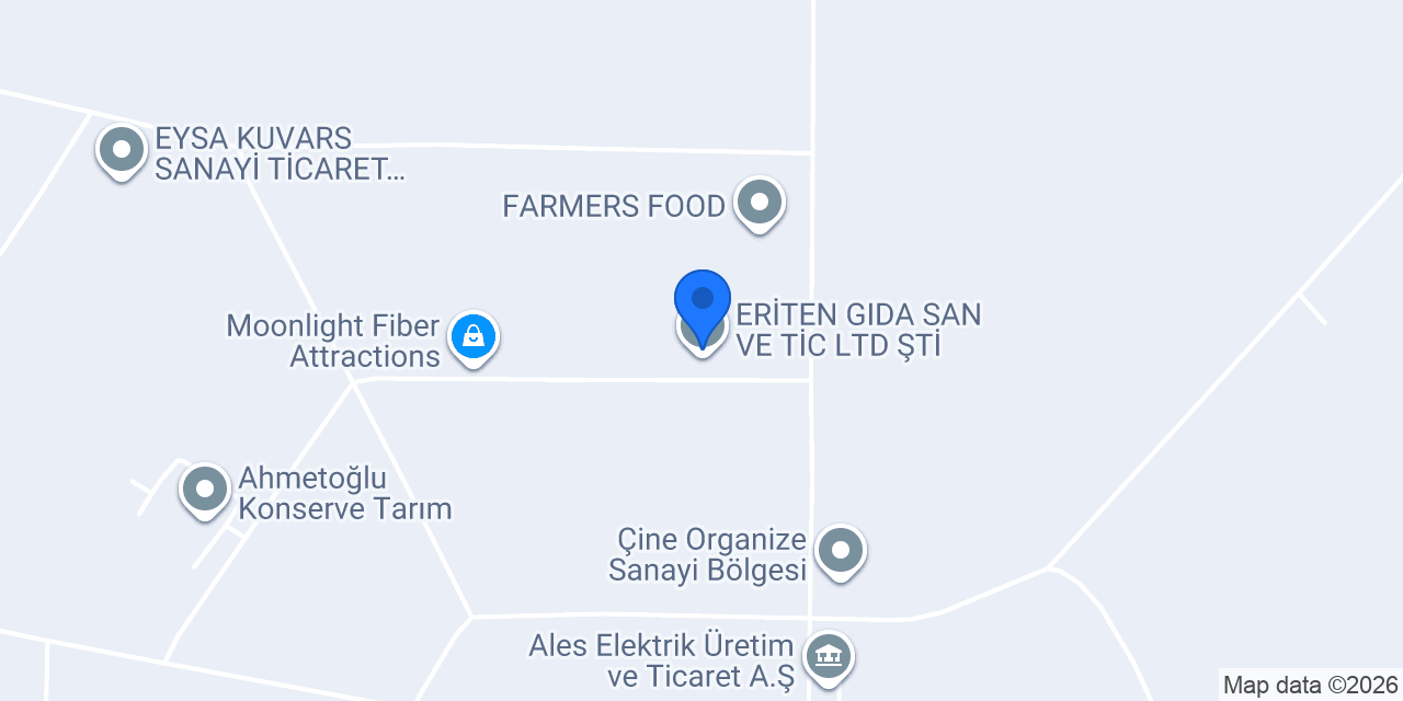 ERİTEN GIDA SAN VE TİC LTD ŞTİ konumu